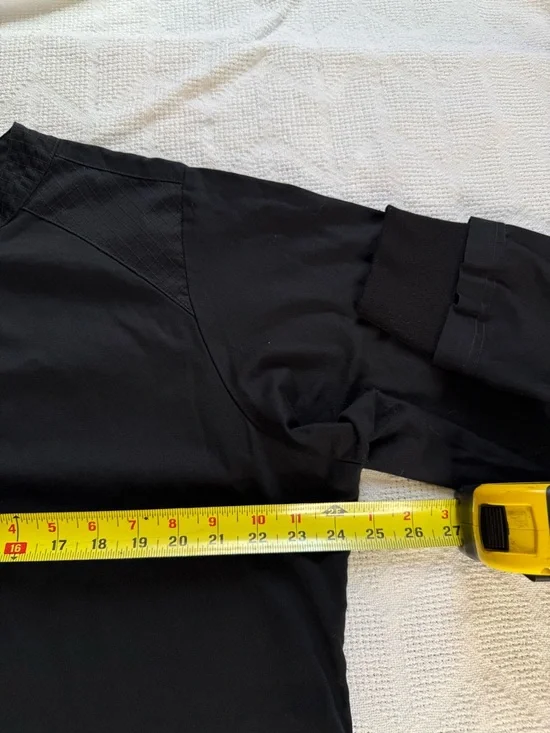 Black Relaxed Utility Jacket Lightweight Minimalist Vera Bradley XL - Picture 10 of 14